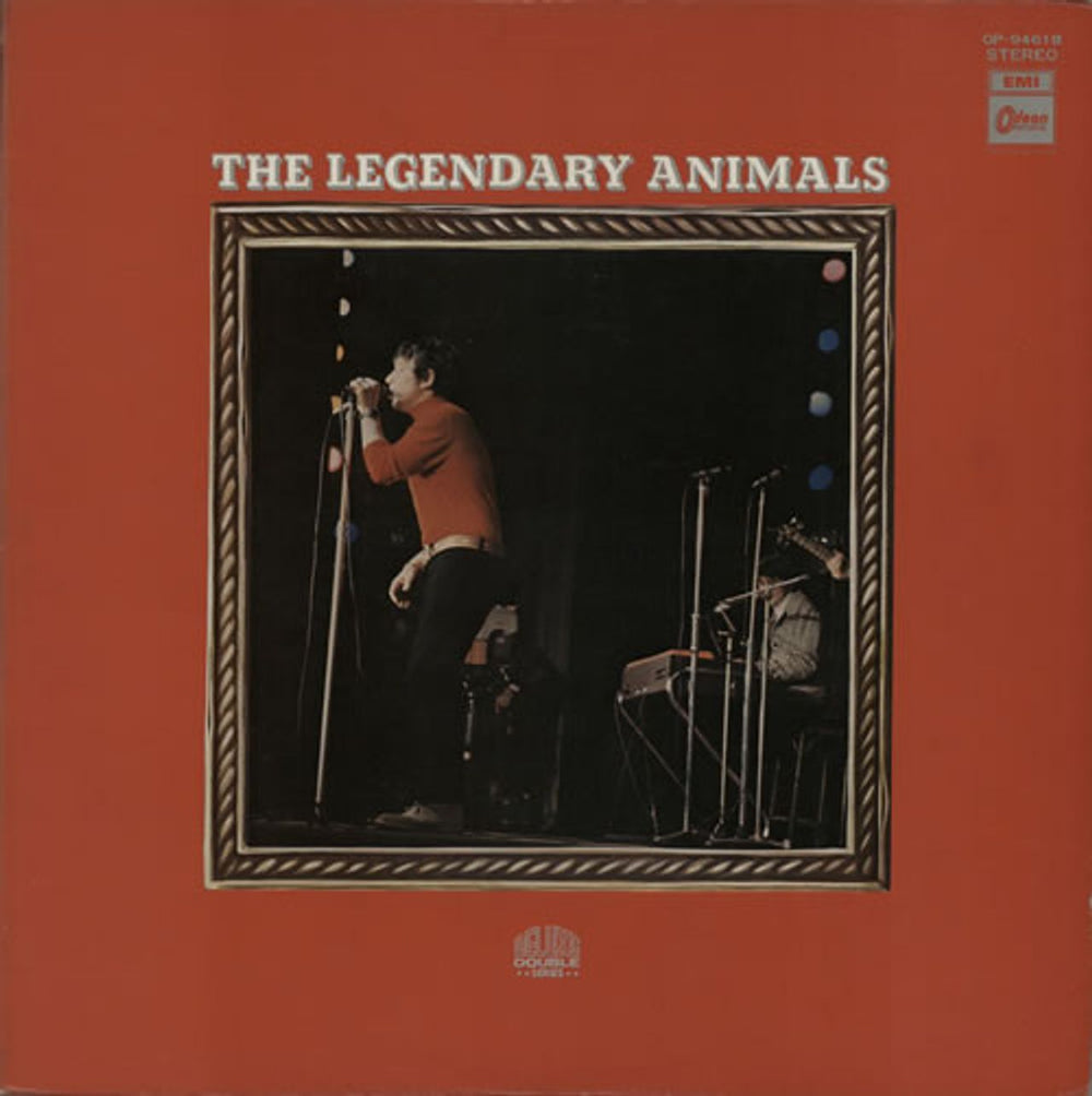 The Animals The Legendary Animals Japanese 2-LP vinyl record set (Double LP Album) OP-9461B