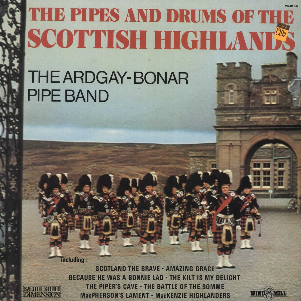 The Ardgay-Bonar Pipe Band The Pipes And Drums Of The Scottish Highlands UK vinyl LP album (LP record) WMD184