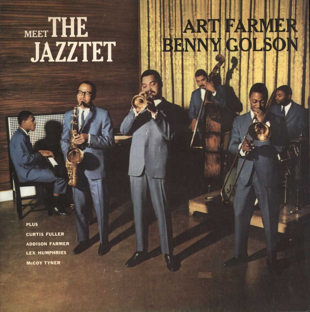 The Art Farmer-Benny Golson Jazztet Meet The Jazztet UK vinyl LP album (LP record) NJL45