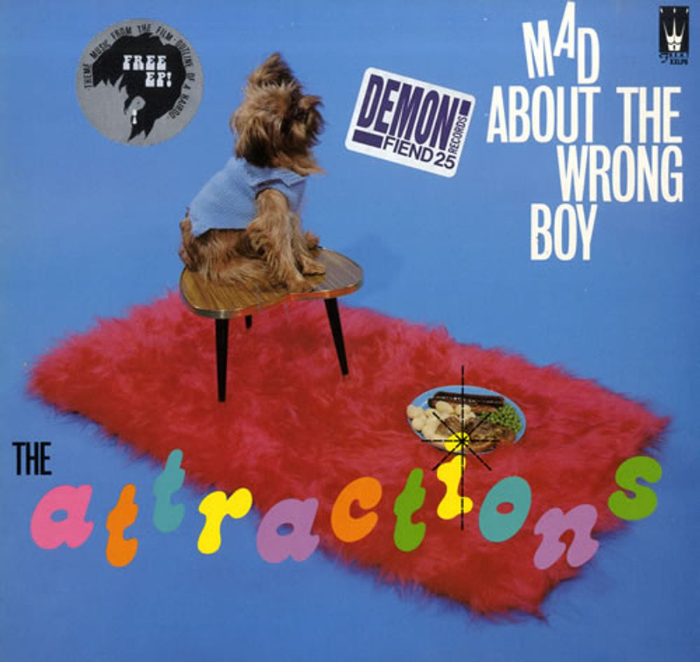 The Attractions Mad About The Wrong Boy UK vinyl LP album (LP record) XXLP8