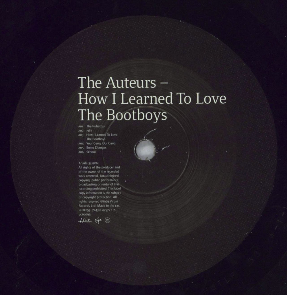 The Auteurs How I Learned To Love The Bootboys UK Promo vinyl LP album (LP record) ATRLPHO825437