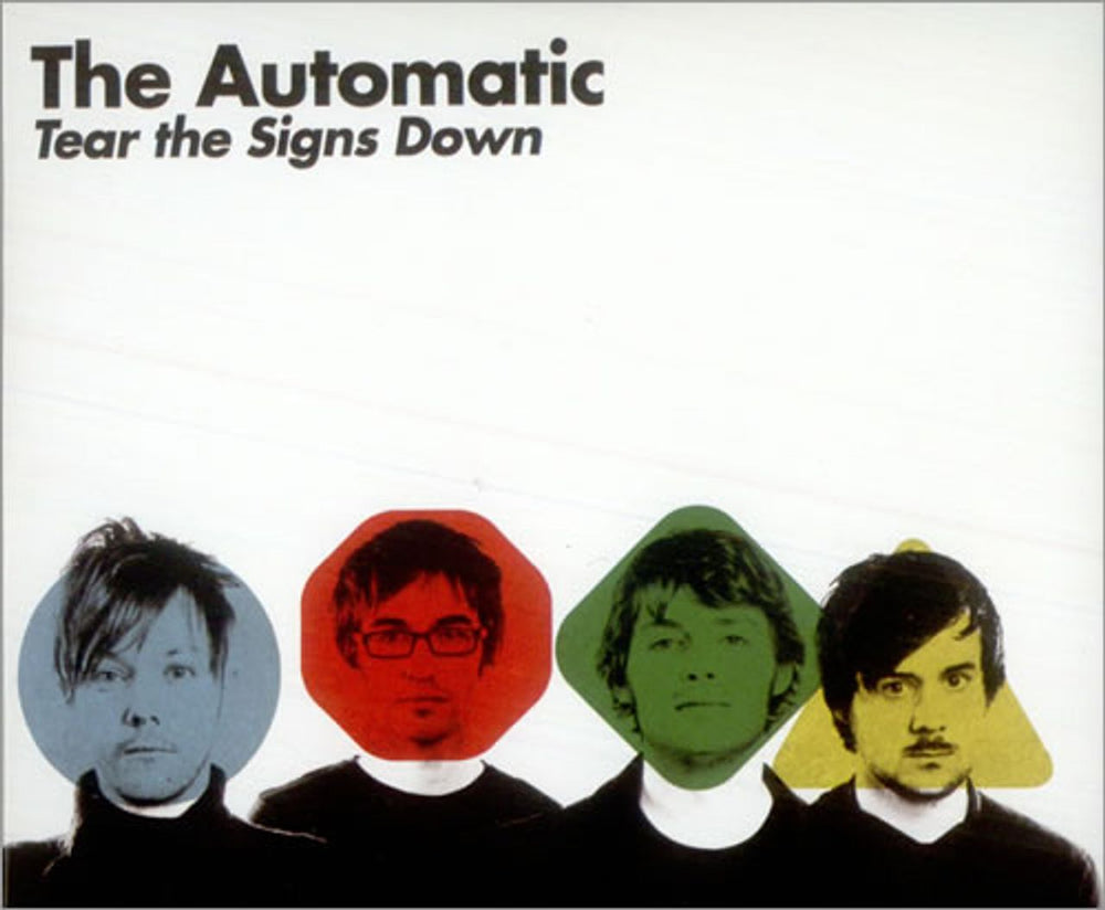 The Automatic Tear The Signs Down - 4 CD Set UK Promo 4-CD album set PROMO CDS