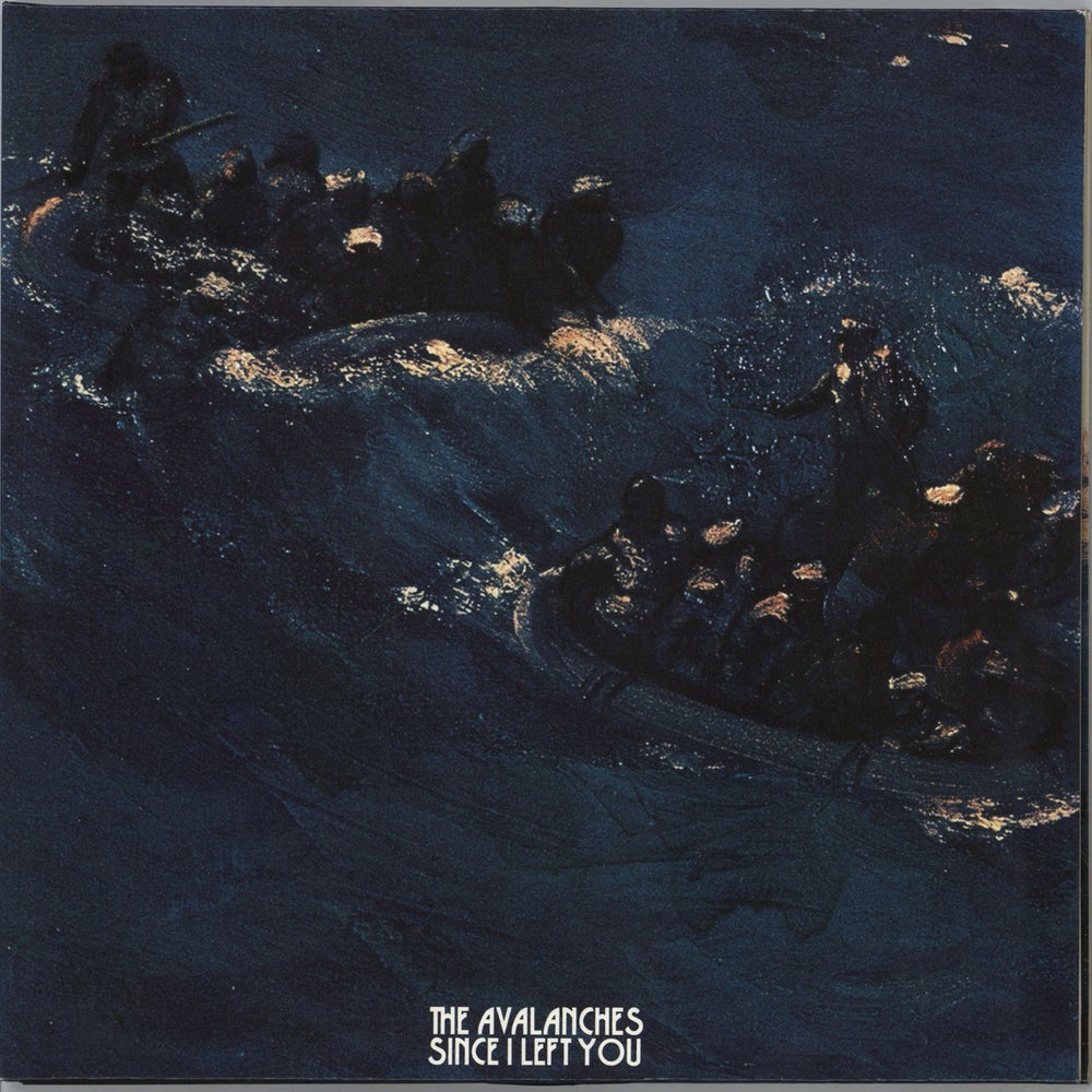 The Avalanches Since I Left You - Blue vinyl UK 2-LP vinyl record set (Double LP Album) XLLP138