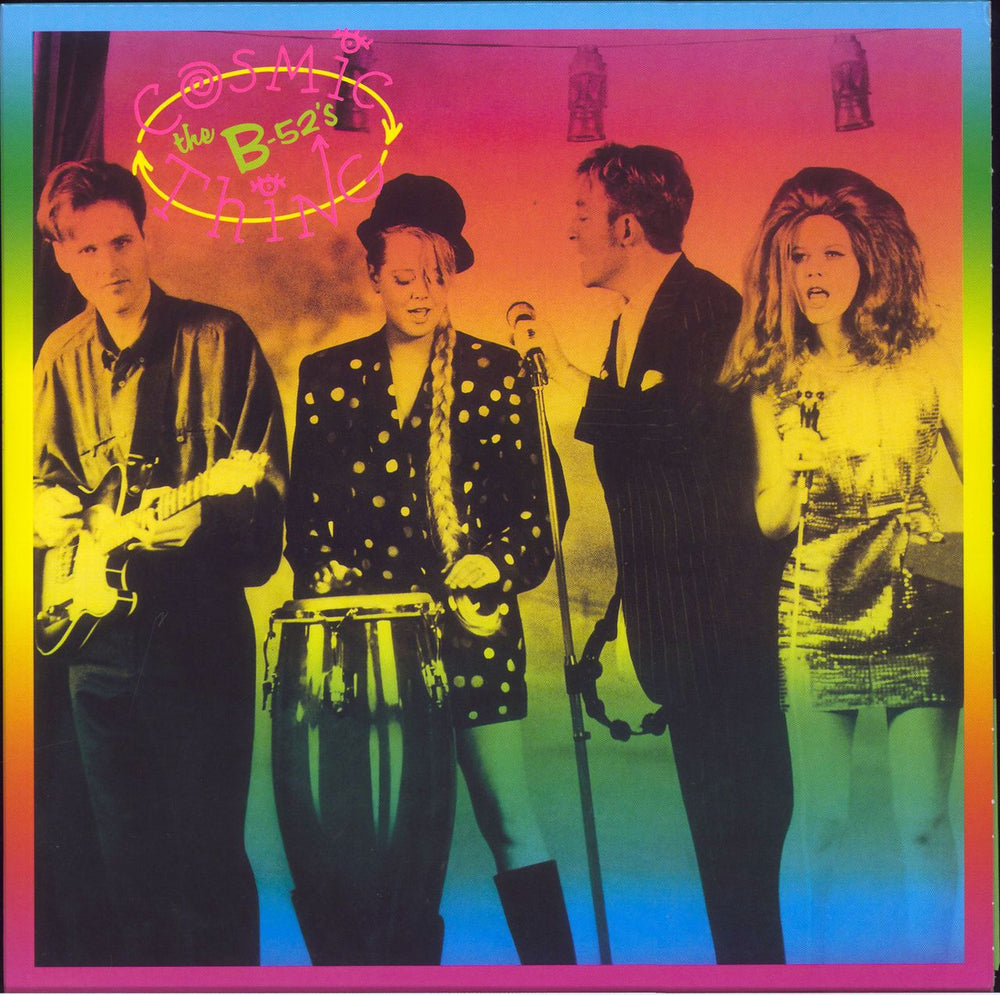 The B-52's Cosmic Thing UK vinyl LP album (LP record) R125854