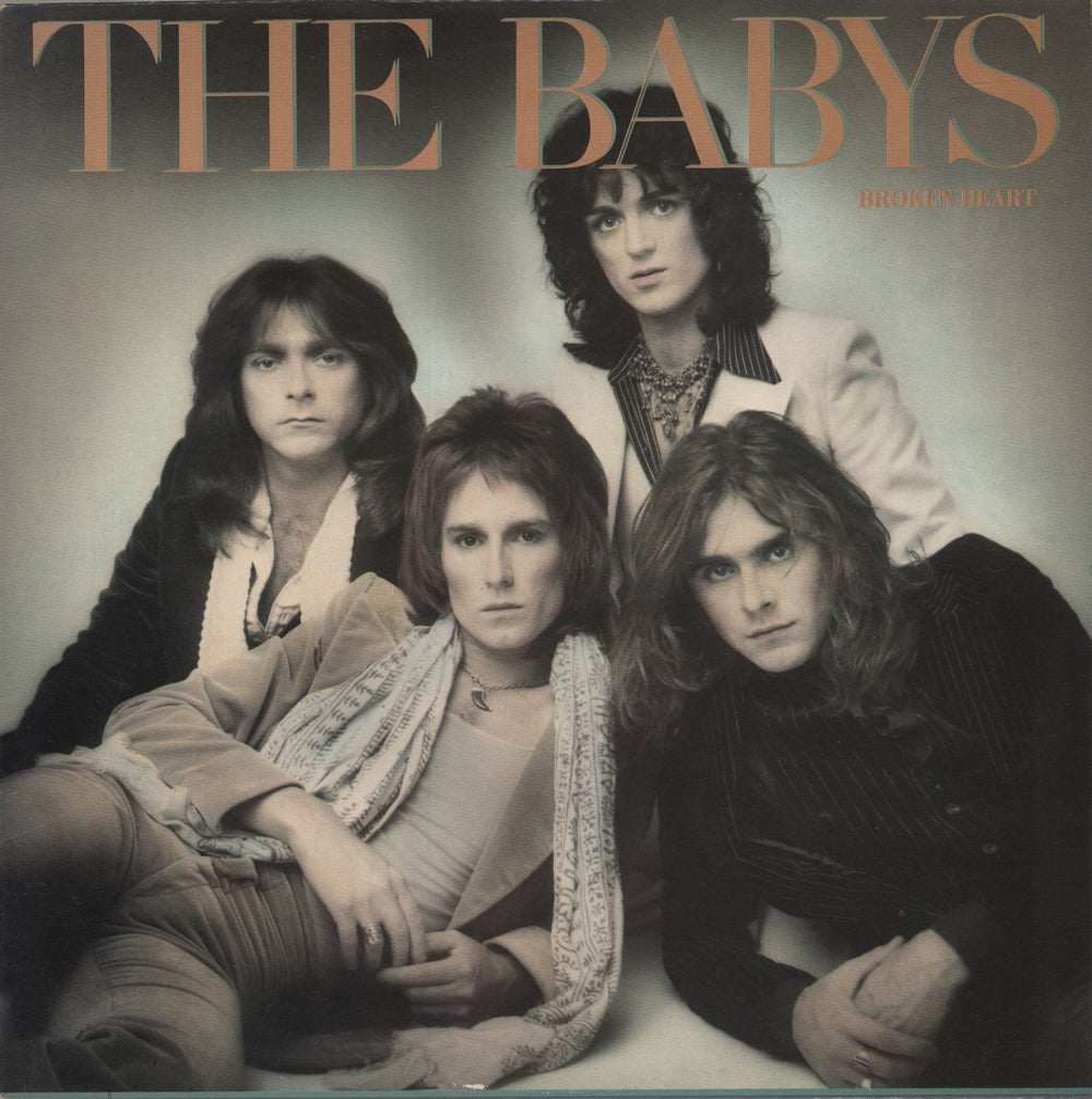 The Babys Broken Heart US vinyl LP album (LP record) CHR1150