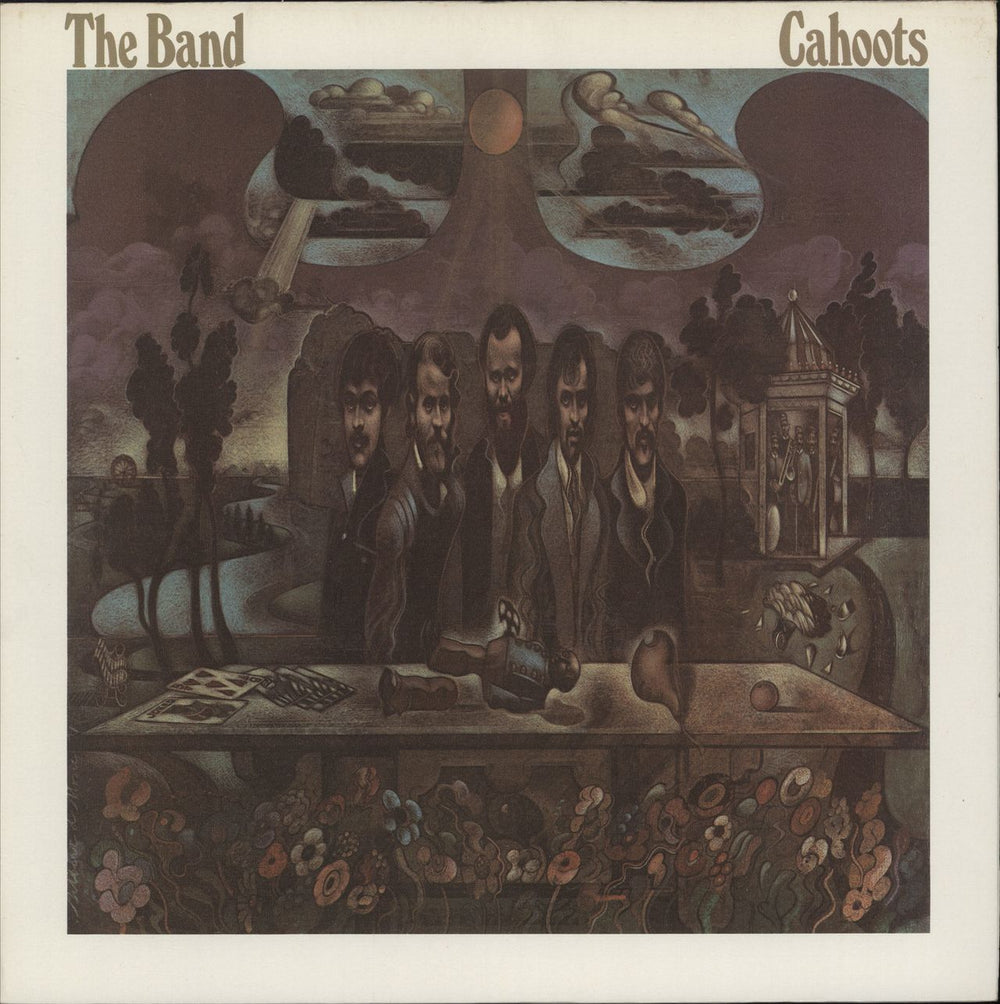 The Band Cahoots - 2nd US vinyl LP album (LP record) SMAS651