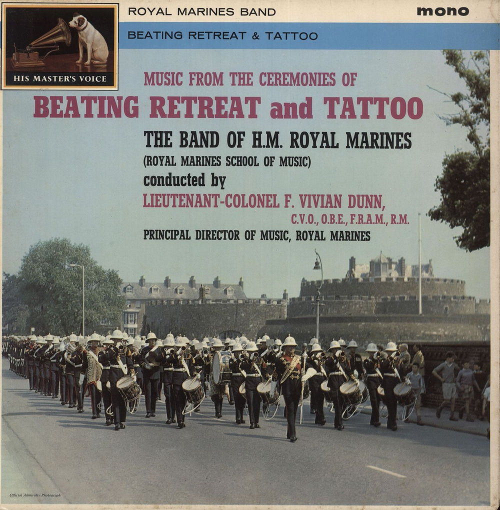 The Band Of H.M. Royal Marines Music From The Ceremonies Of Beating Retreat And Tattoo UK vinyl LP album (LP record) CLP1492