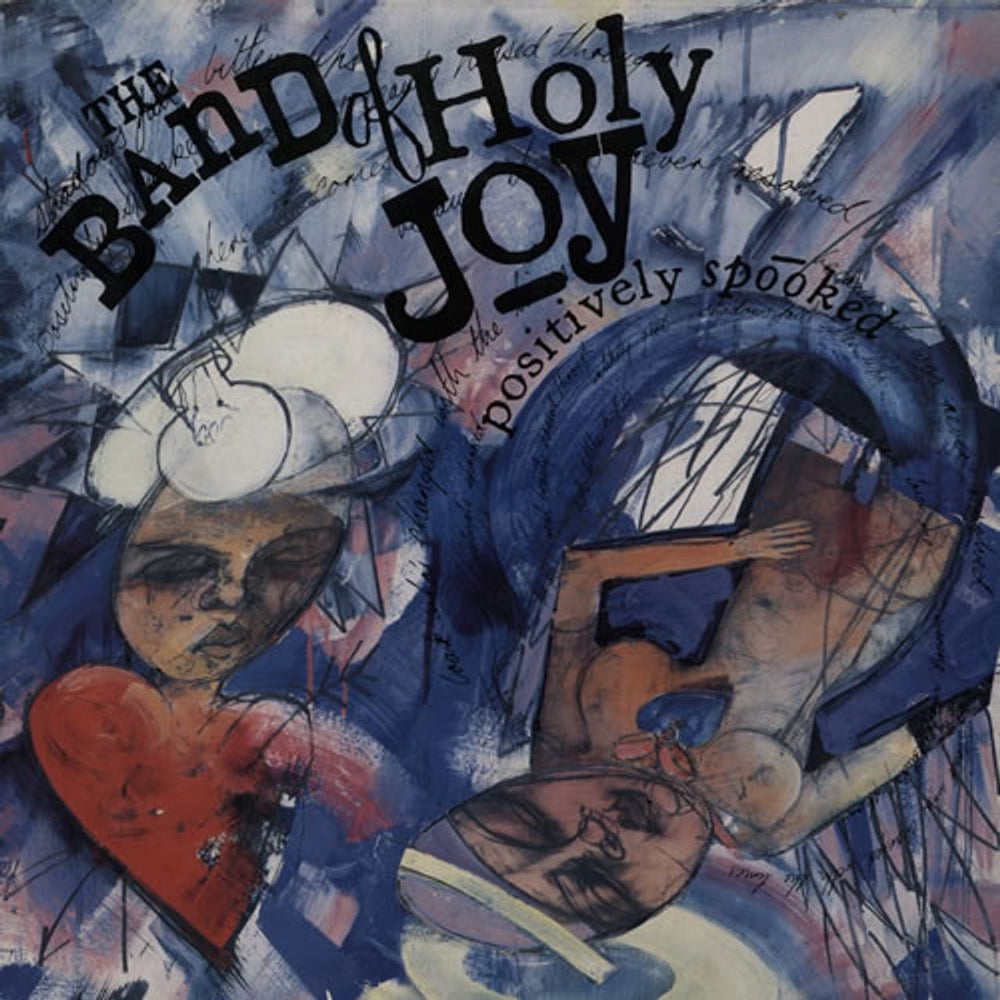 The Band Of Holy Joy Positively Spooked UK vinyl LP album (LP record) ROUGH155