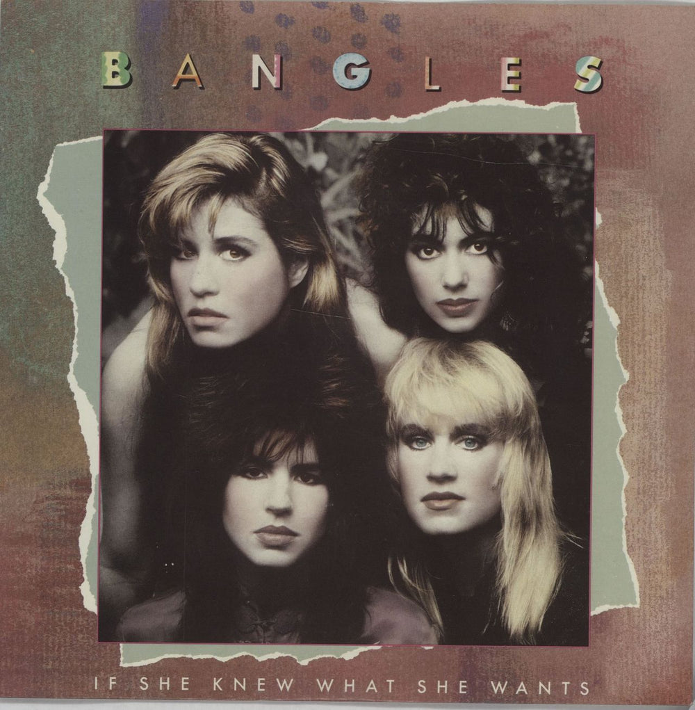 The Bangles If She Knew What She Wants Australian 7" vinyl single (7 inch record / 45) LS1782