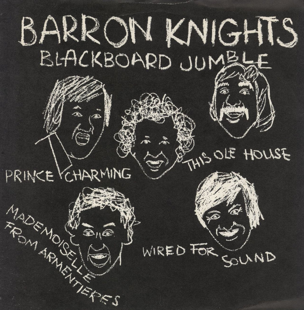 The Barron Knights Blackboard Jumble UK 7" vinyl single (7 inch record / 45) EPCA1795