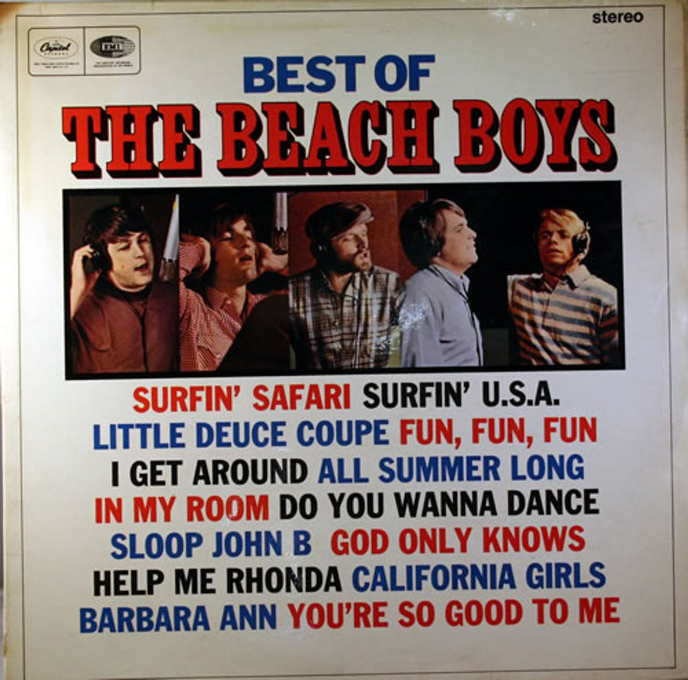 The Beach Boys Best Of The Beach Boys - 1st UK vinyl LP album (LP record) ST20856