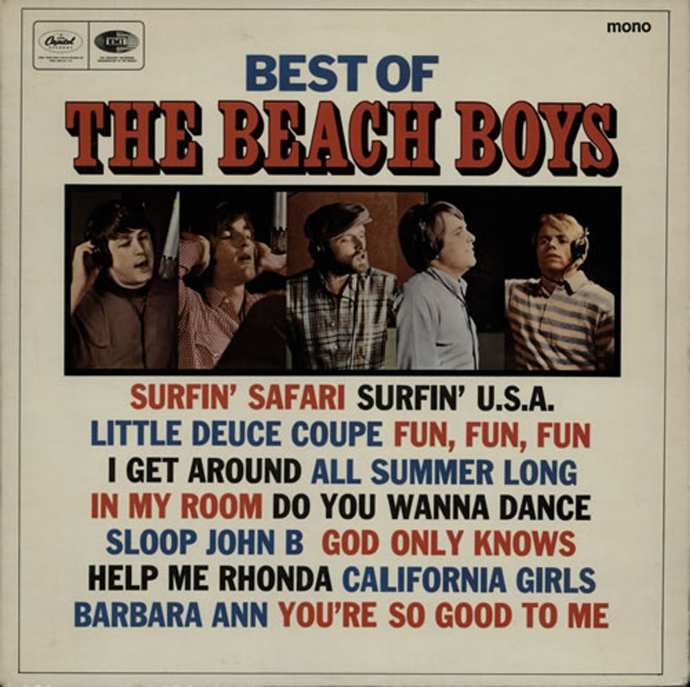 The Beach Boys Best Of The Beach Boys UK vinyl LP album (LP record) T20856