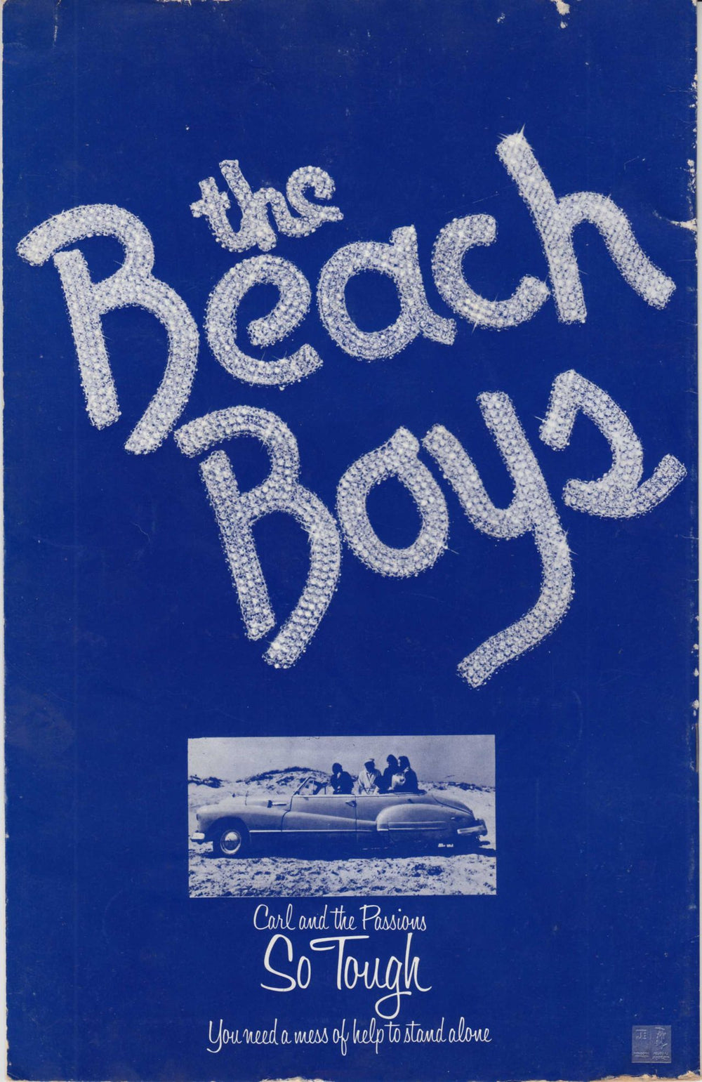 The Beach Boys Crystal Palace Bowl Garden Party III + Ticket Stub UK tour programme