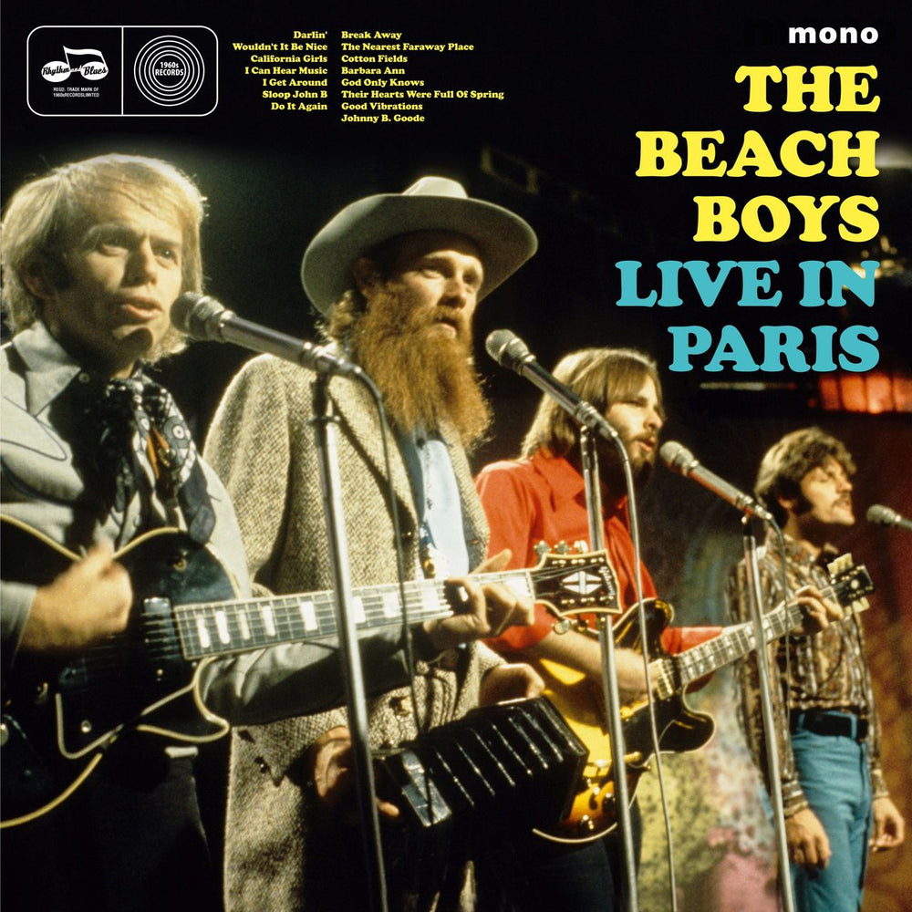 The Beach Boys Live In Paris 1969 - Sealed UK vinyl LP album (LP record) R&B95