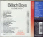 The Beach Boys Love Songs [I Love You] Japanese Promo CD album (CDLP)