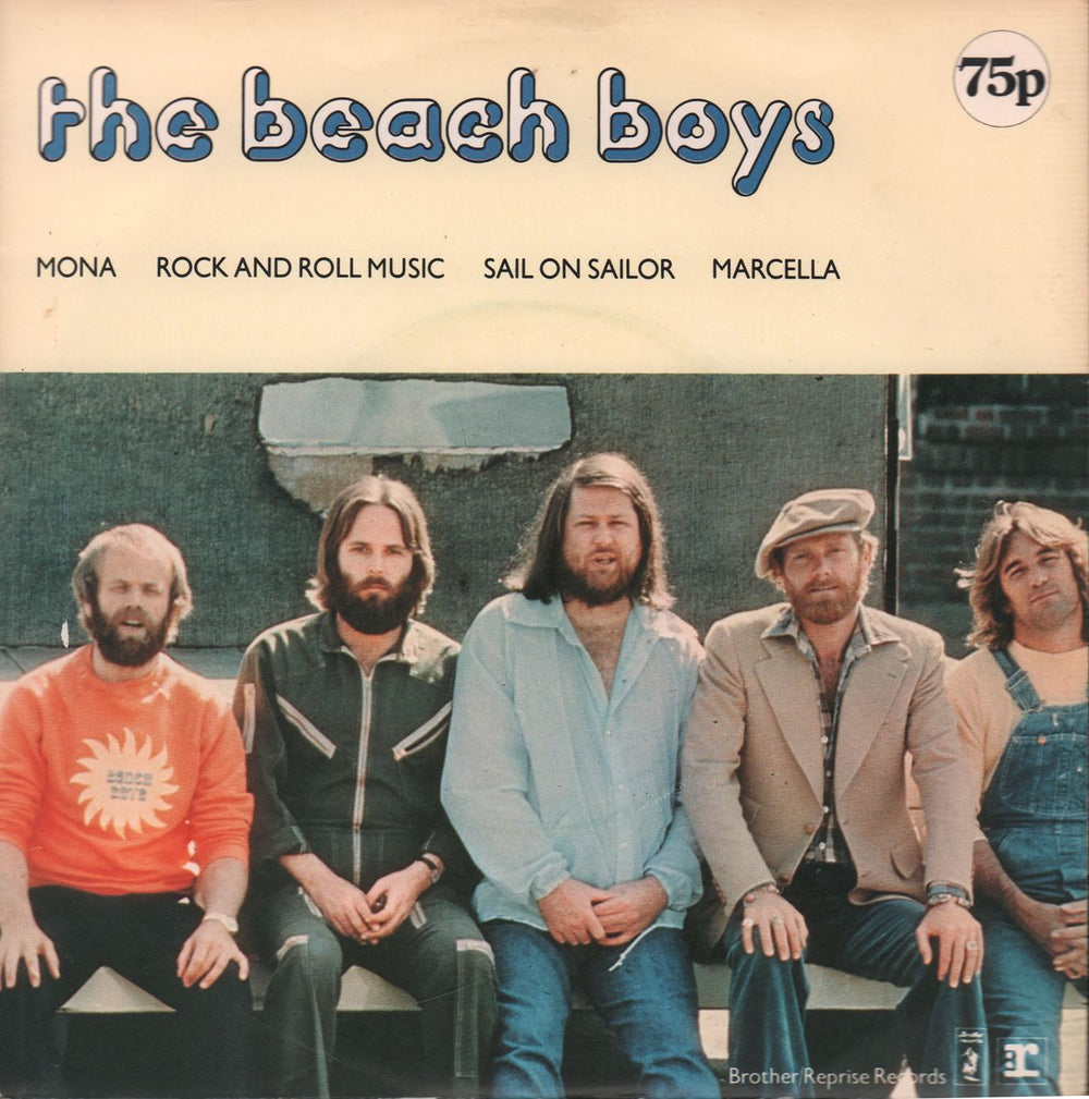 The Beach Boys Mona EP UK 7" vinyl single (7 inch record / 45) K14481