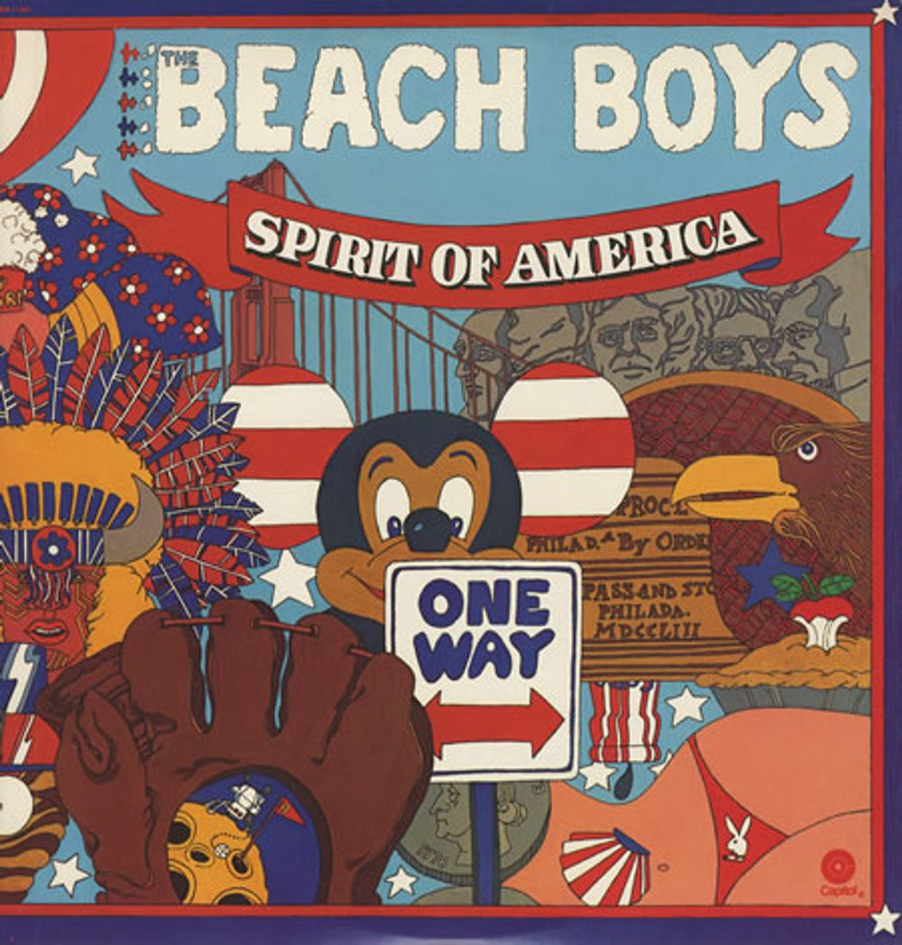 The Beach Boys Spirit Of America US 2-LP vinyl record set (Double LP Album) SVBB-11384