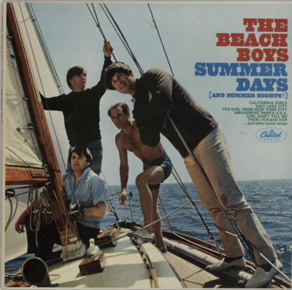 The Beach Boys Summer Days (And Summer Nights!!) UK vinyl LP album (LP record) CAPS1023