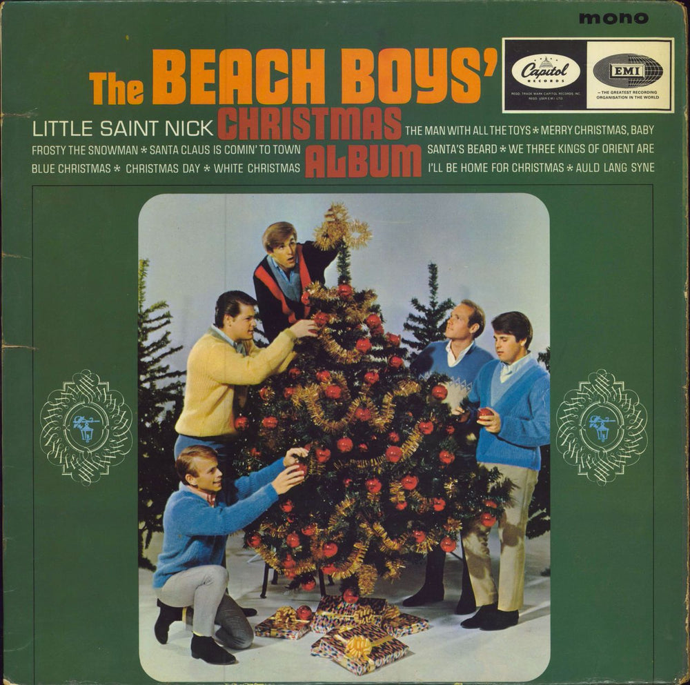 The Beach Boys The Beach Boy's Christmas Album - VG UK vinyl LP album (LP record) T2164