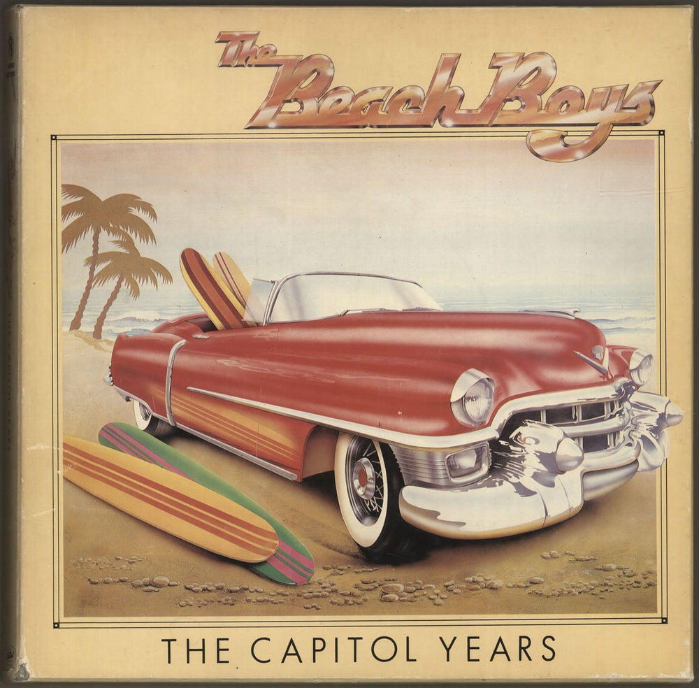 The Beach Boys The Capitol Years + Booklet - EX UK Vinyl Box Set SM651-657