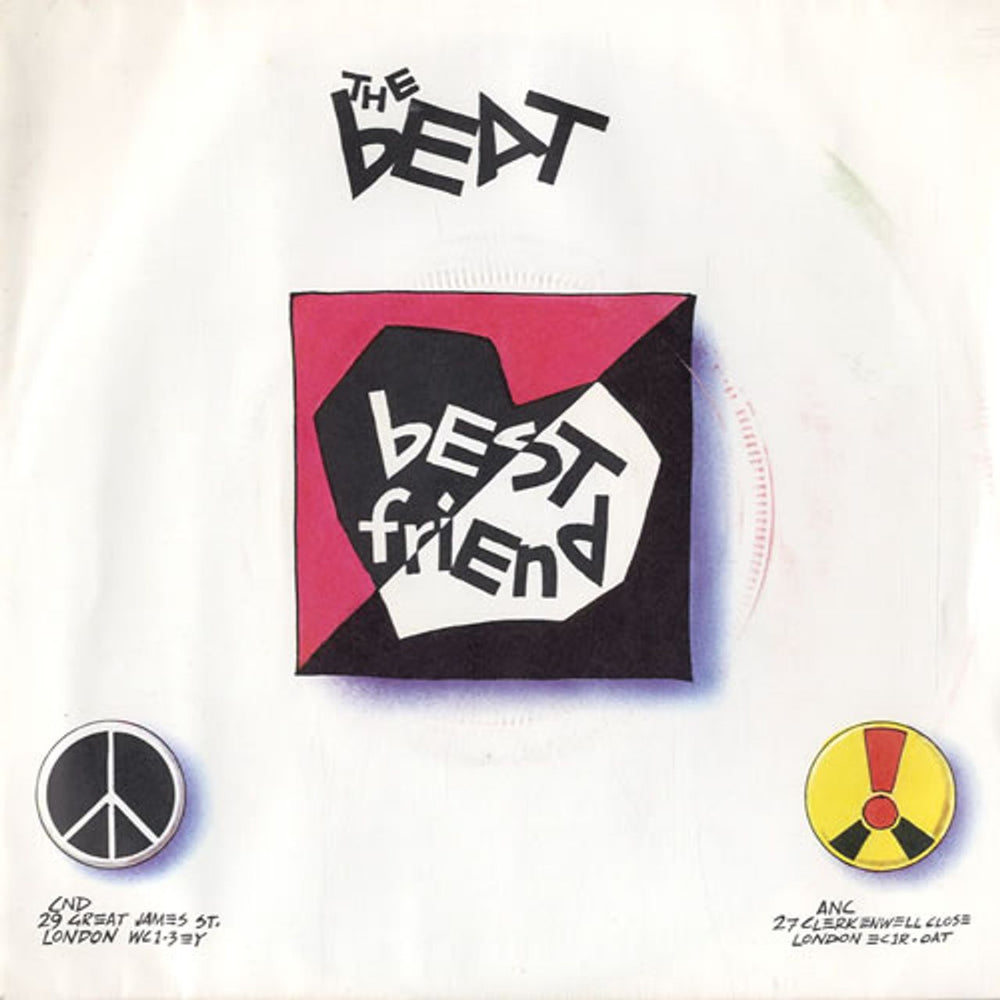 The Beat Best Friend - Inj UK 7" vinyl single (7 inch record / 45) FEET3