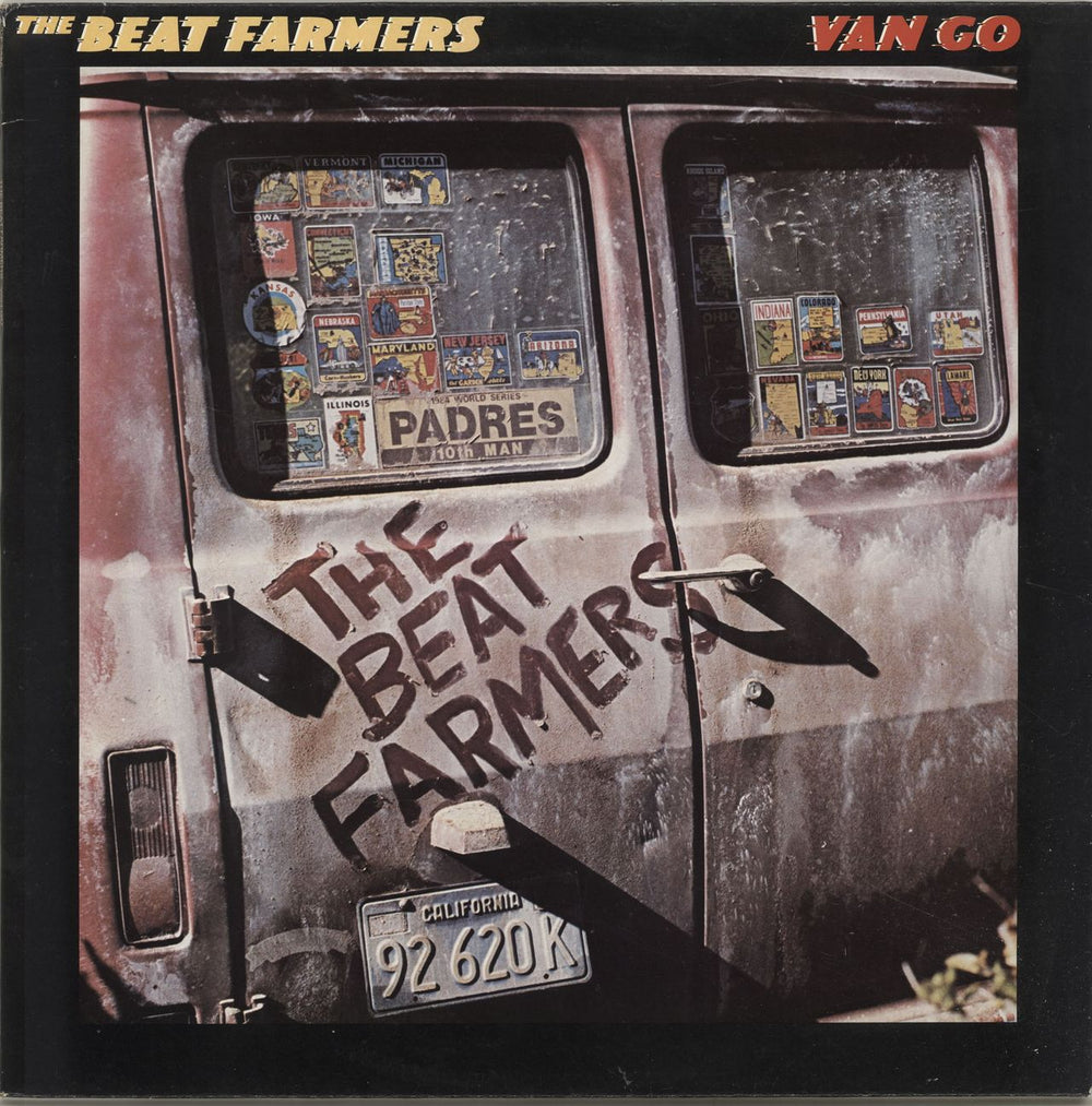 The Beat Farmers Van Go UK vinyl LP album (LP record) MCF3326