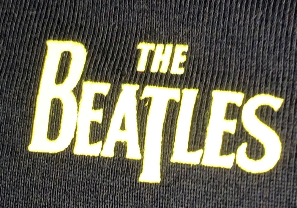 The Beatles 1 - black large UK Promo t-shirt BTLTSBL177875