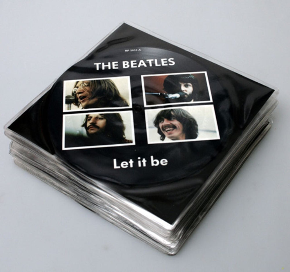 The Beatles 20th Anniversary Picture Discs - Complete Set Of 22 UK 7" vinyl picture disc (7 inch picture disc single) RP4949-RP5833