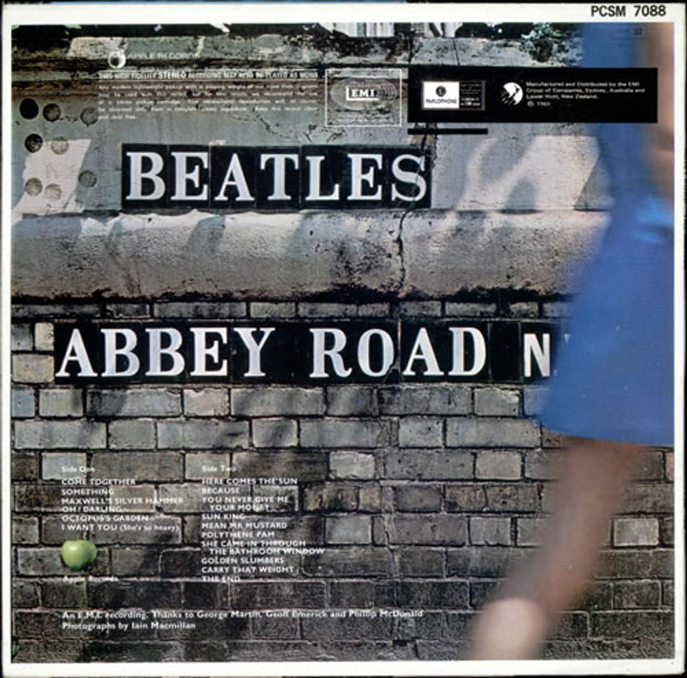 The Beatles Abbey Road - 2nd Issue New Zealand vinyl LP album (LP record) BTLLPAB500861