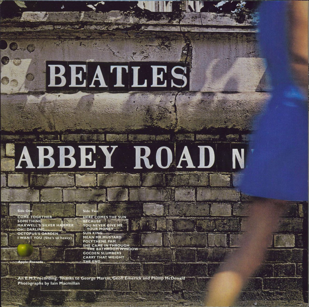 The Beatles Abbey Road - Anniversary Edition - 180gm Vinyl UK vinyl LP album (LP record)