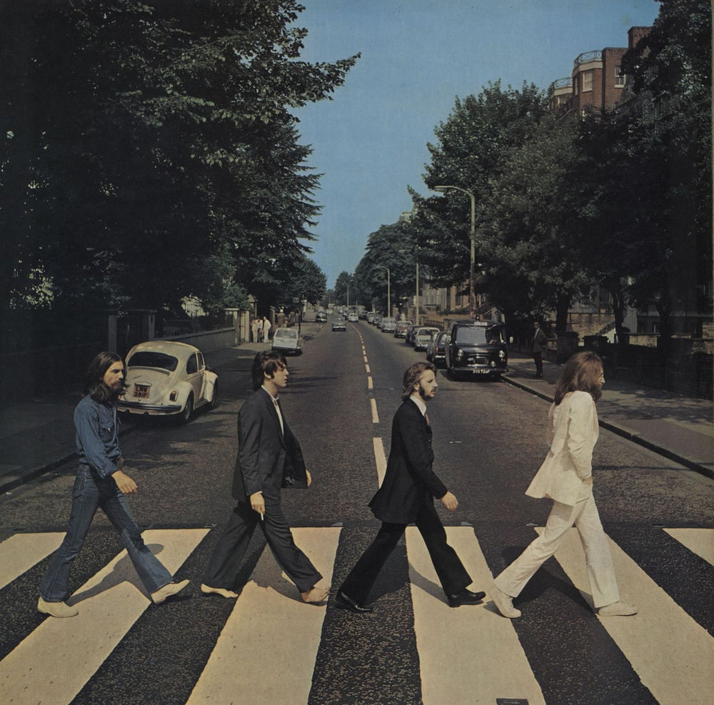 The Beatles Abbey Road - Pathé UK vinyl LP album (LP record) PCS7088