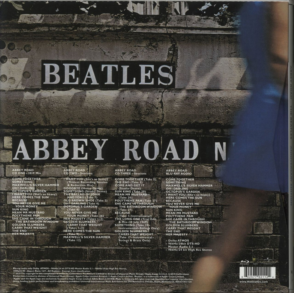 The Beatles Abbey Road: Super Deluxe Edition UK Cd album box set 