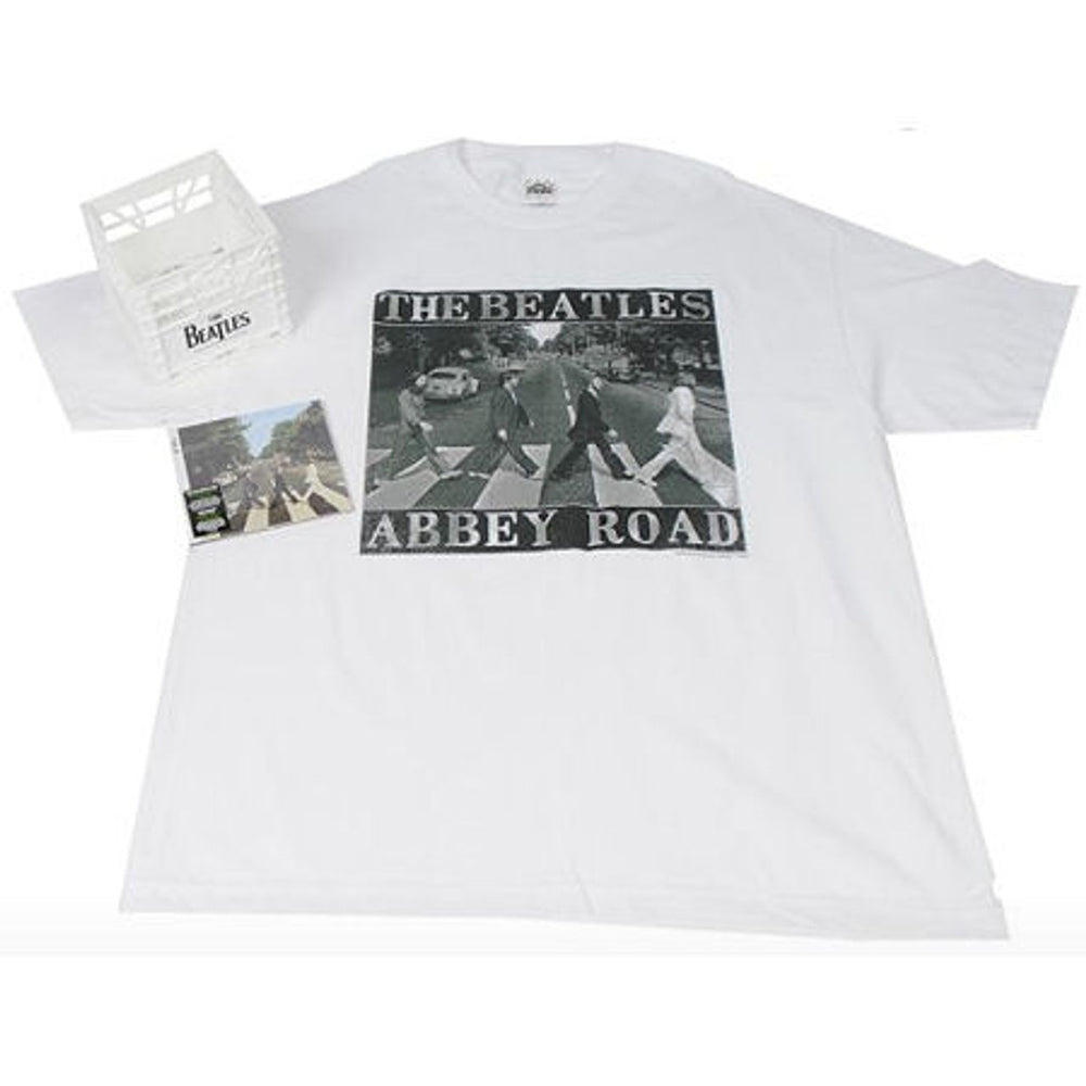 The Beatles Abbey Road [White T-Shirt] Canadian CD album (CDLP) BTLCDAB500628