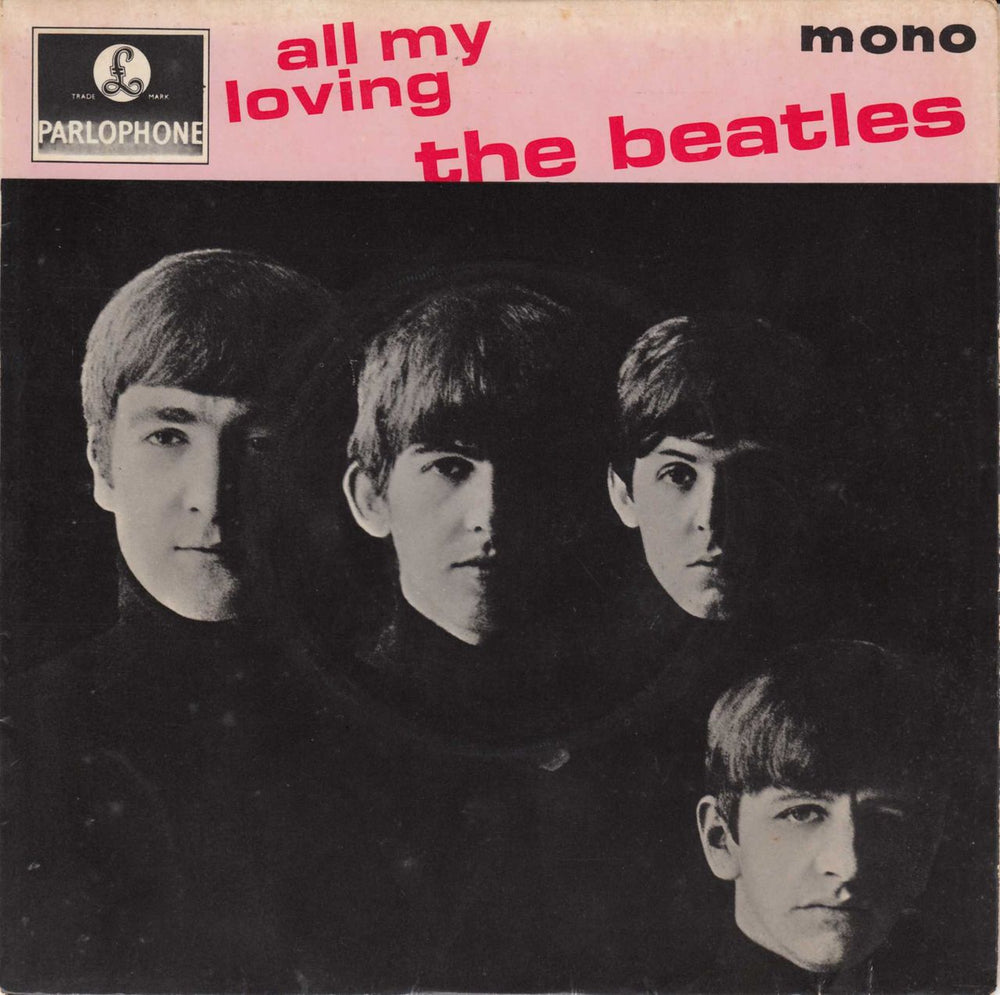 The Beatles All My Loving - 2nd - EX UK 7" vinyl single (7 inch record / 45) GEP8891