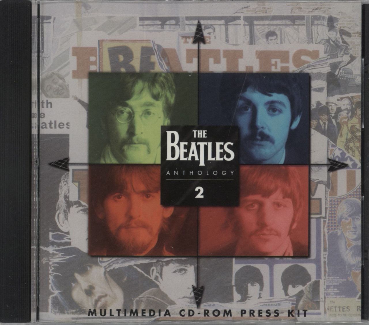 The Beatles Anthology 2 - Multimedia CD-ROM Press Kit UK Promo CD-ROM