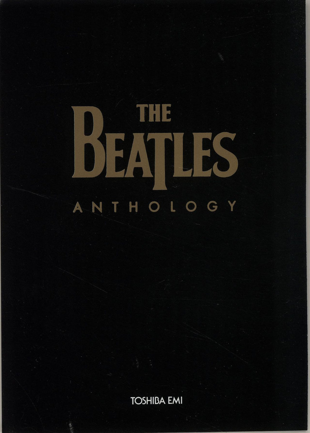 The Beatles Anthology - Video 5-way handbill Japanese Promo handbill BOOKLET