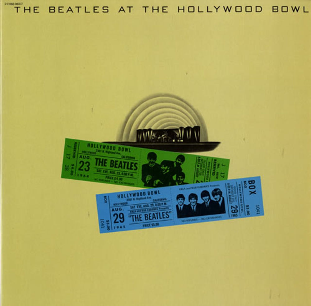 The Beatles At The Hollywood Bowl French vinyl LP album (LP record) 2C06806377