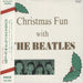 The Beatles Christmas Fun With The Beatles - White Vinyl + Obi Japanese 10" vinyl single (10 inch record) MFPM-86Y51