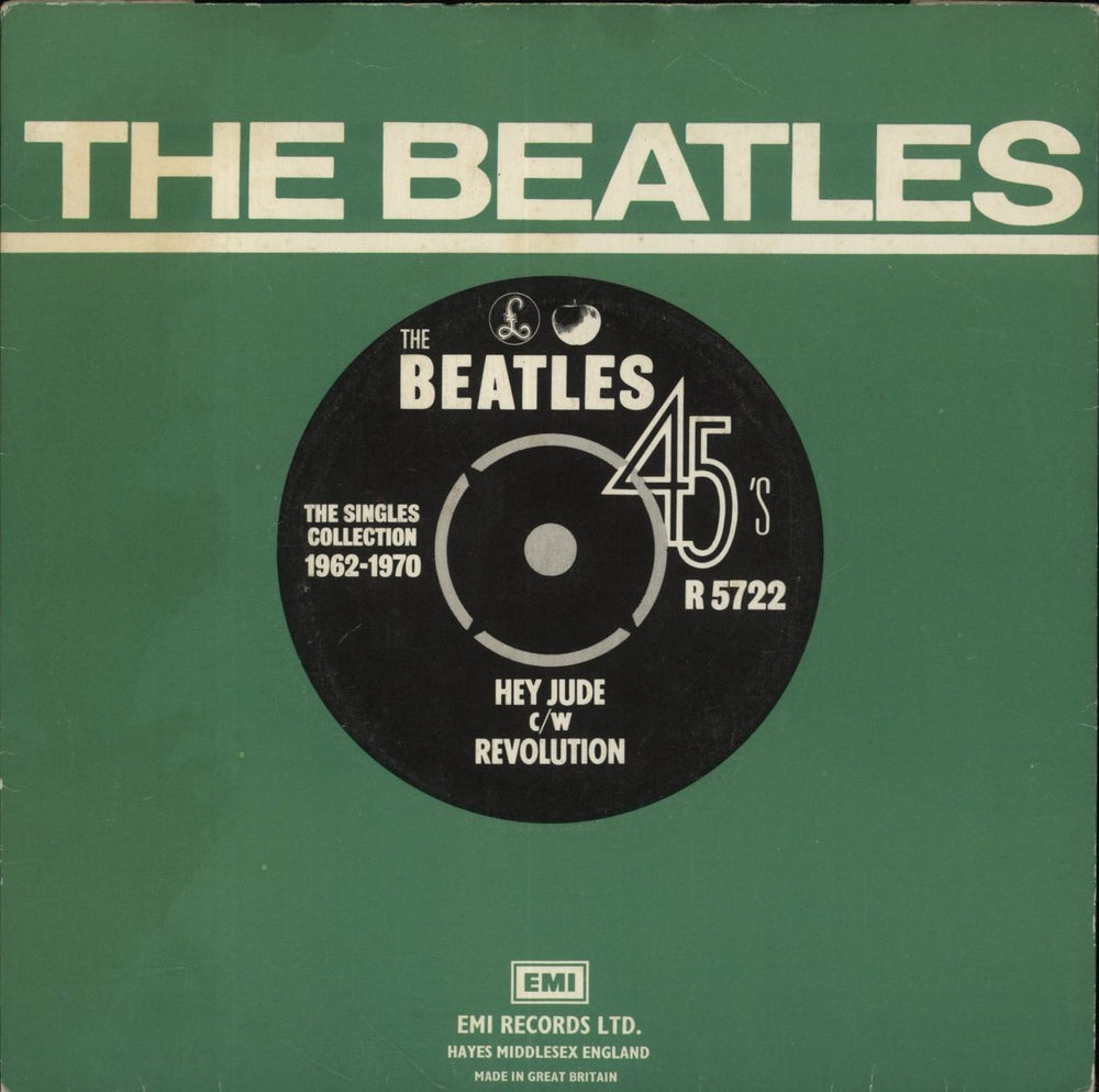 The Beatles Hey Jude - 1976 UK 7" vinyl single (7 inch record / 45) R5722