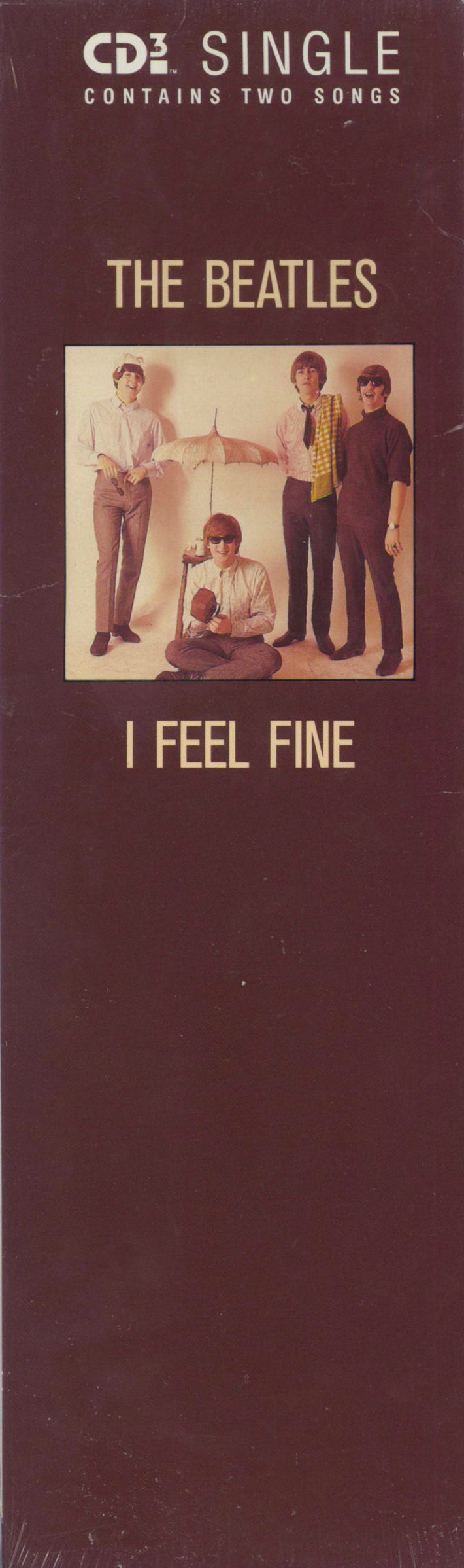 The Beatles I Feel Fine - 3" Longbox Sealed US 3" CD single (CD3) C3-44321-2