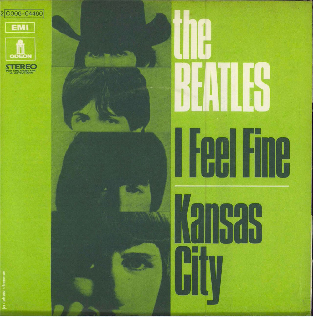 The Beatles I Feel Fine French 7" vinyl single (7 inch record / 45) 2C006-04460