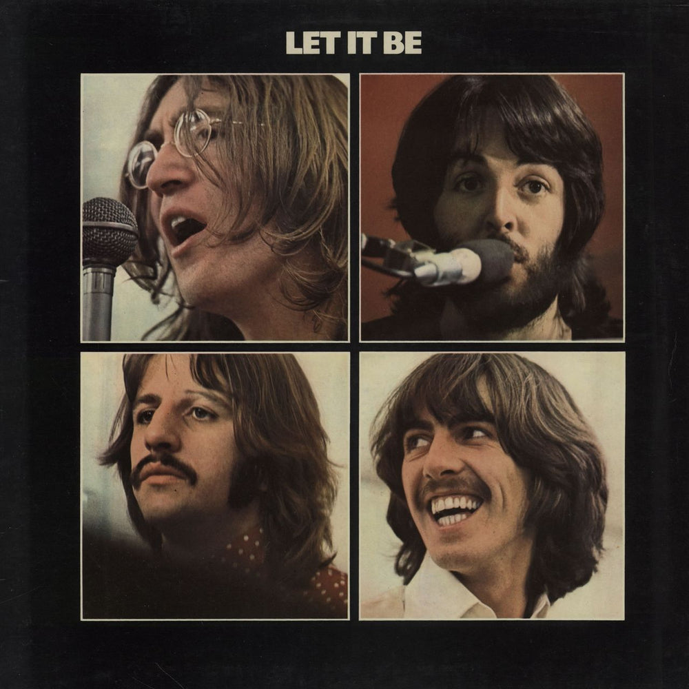 The Beatles Let It Be - 2nd - EX+ UK vinyl LP album (LP record) PCS7096