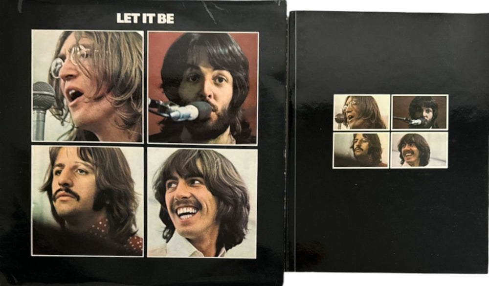 The Beatles Let It Be - Box Set - VG - Apple label Export Pressing UK Vinyl Box Set BTLVXLE831057