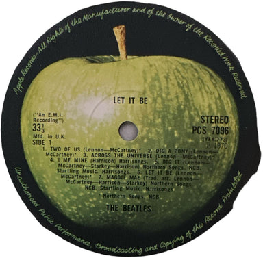 The Beatles Let It Be - Box Set - VG/EX + Poster UK Vinyl box set