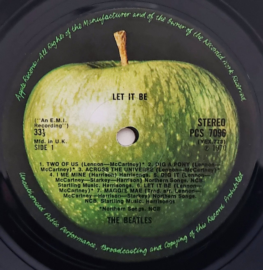 The Beatles Let It Be - Box Set - VG - Green Apple Variant UK Vinyl Box Set BTLVXLE786747