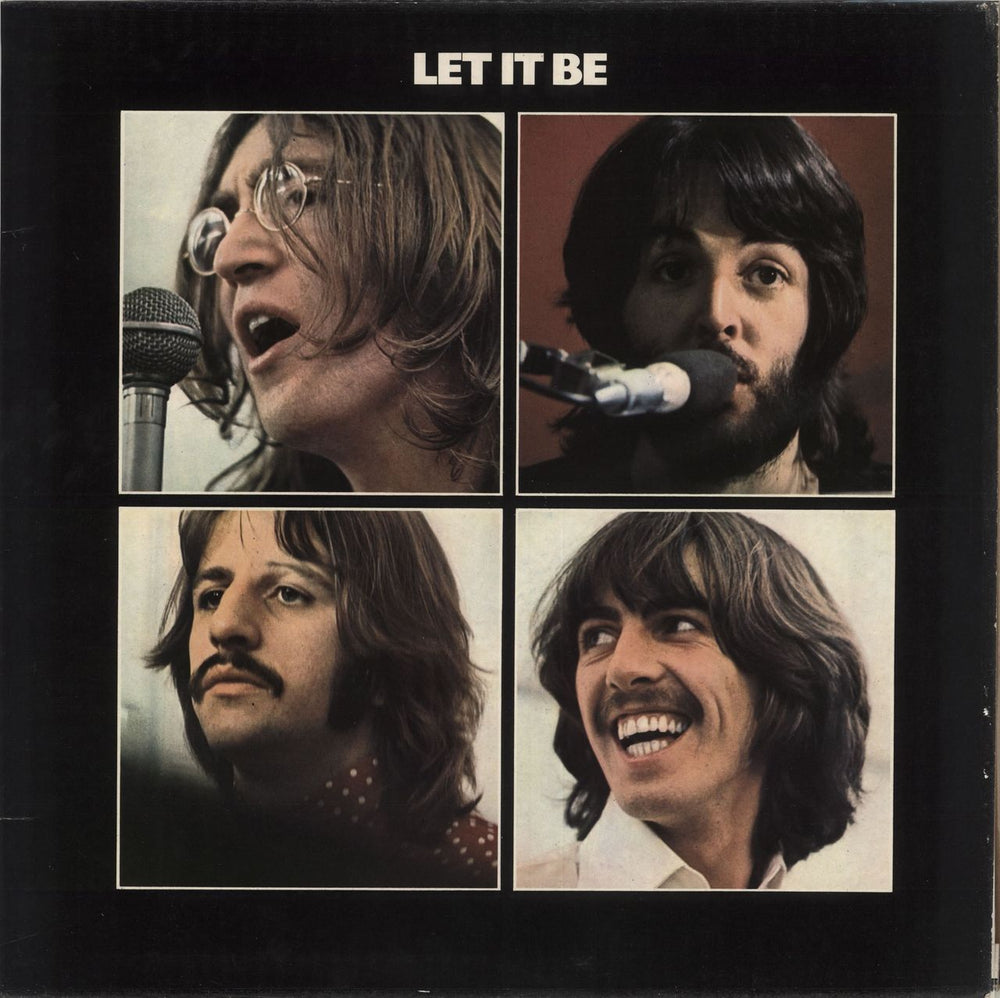 The Beatles Let It Be - White Vinyl UK vinyl LP album (LP record) PCS7096