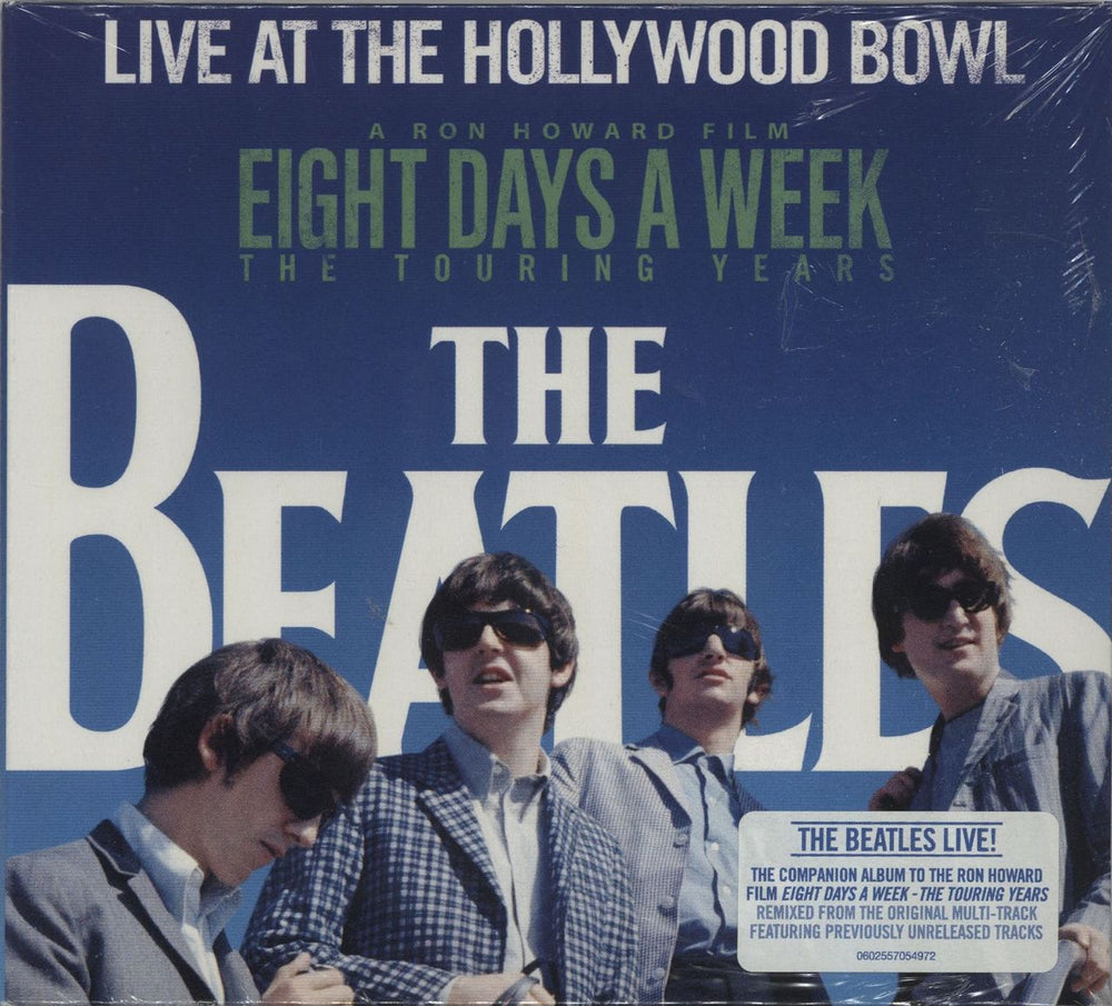 The Beatles Live At The Hollywood Bowl - Sealed UK CD album (CDLP) 00602557054972