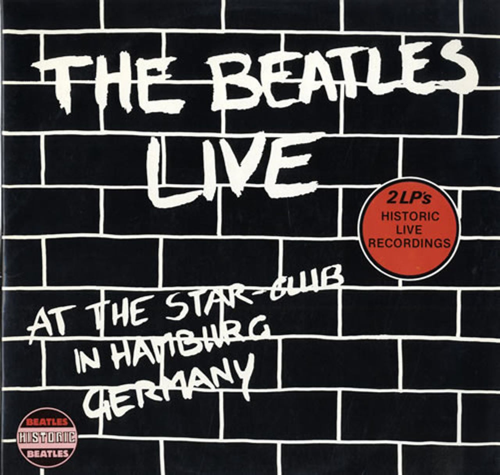 The Beatles Live At The Star Club In Hamburg Germany Dutch 2-LP vinyl record set (Double LP Album) HIS10982