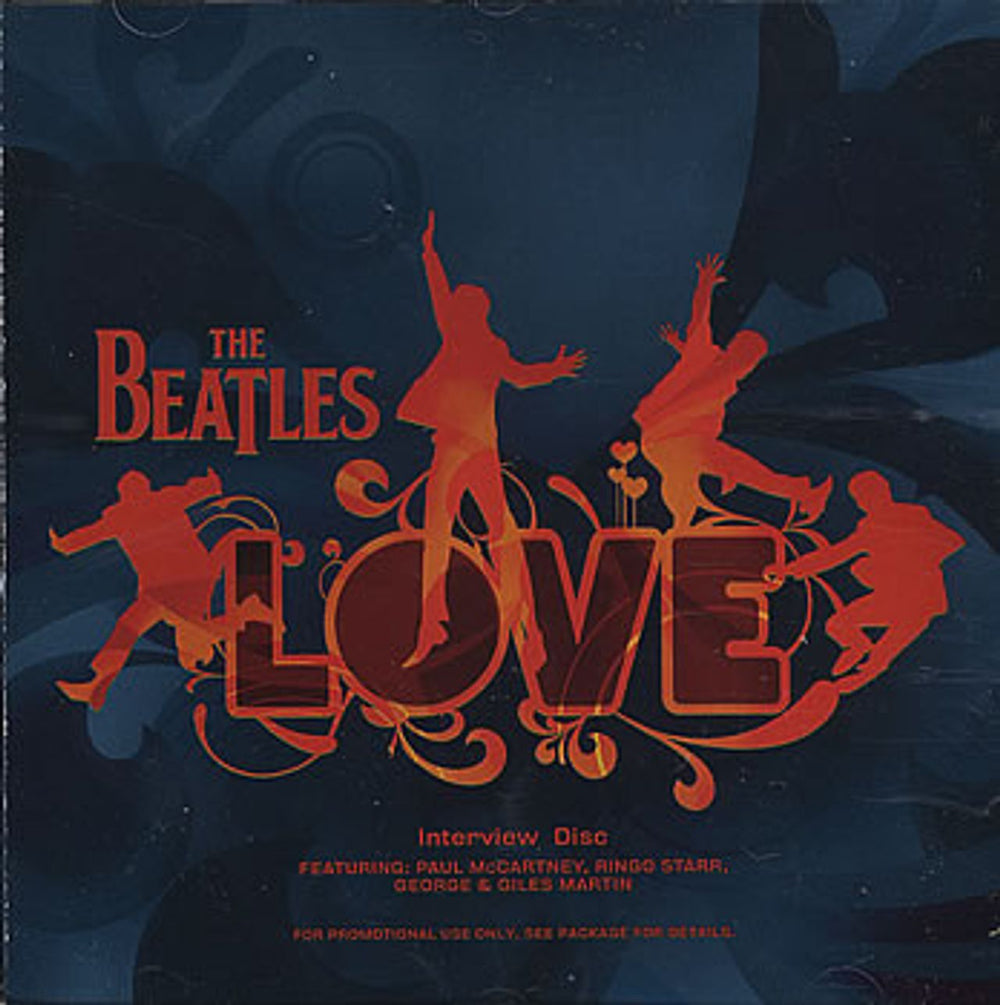 The Beatles Love Interview CD US Promo CD album (CDLP) DPRO83049-2