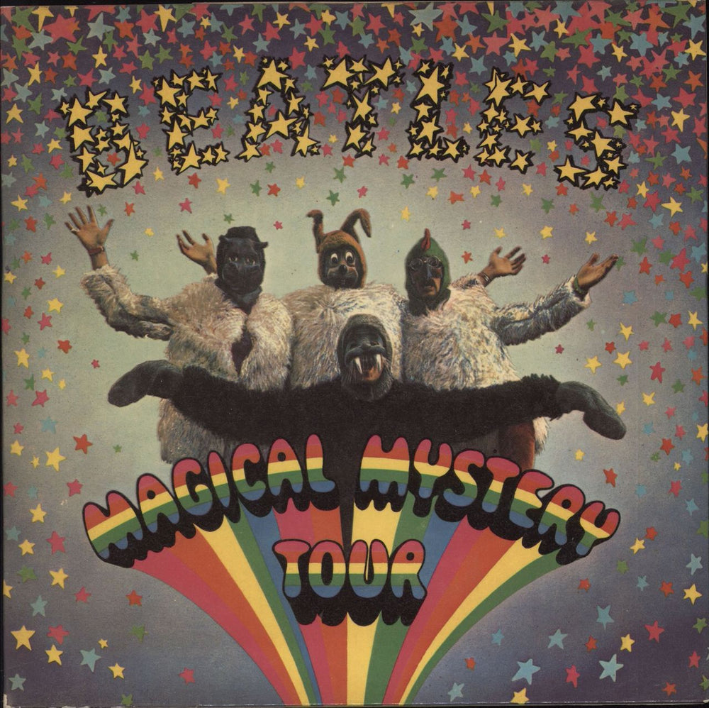 The Beatles Magical Mystery Tour - 2nd UK 7" vinyl single (7 inch record / 45) SMMT-1